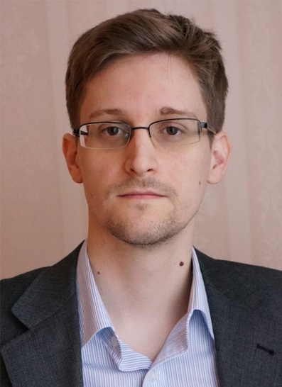color photo of Edward Joseph Snowden