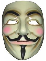 Guy Fawkes mask for protest events