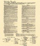 U.S Constitution poster